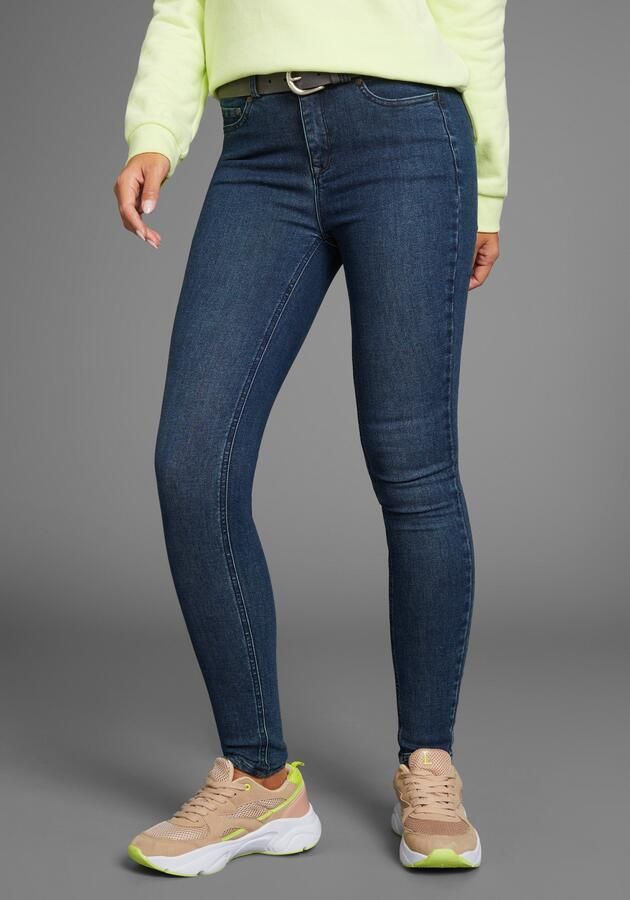 Arizona Skinny fit jeans Ultra Soft hoge taille lang van katoen polyester en elastaan - Foto 6