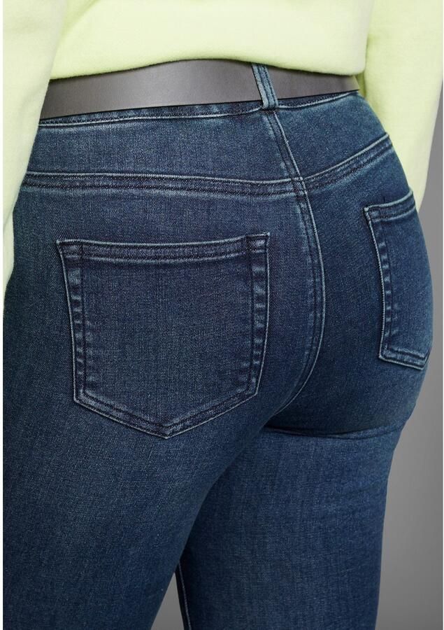 Arizona Skinny fit jeans Ultra Soft hoge taille lang van katoen polyester en elastaan