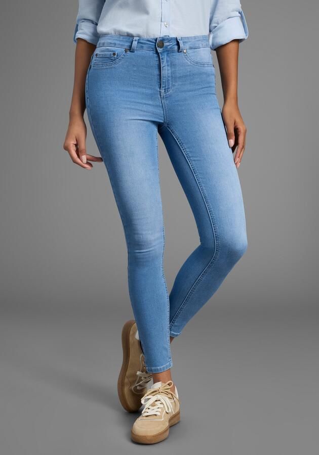Arizona Skinny fit jeans Ultra Stretch extra-strak gesneden pasvorm modieuze used-wassing - Foto 3