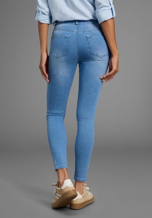 Arizona Skinny fit jeans Ultra Stretch extra-strak gesneden pasvorm modieuze used-wassing - Foto 4