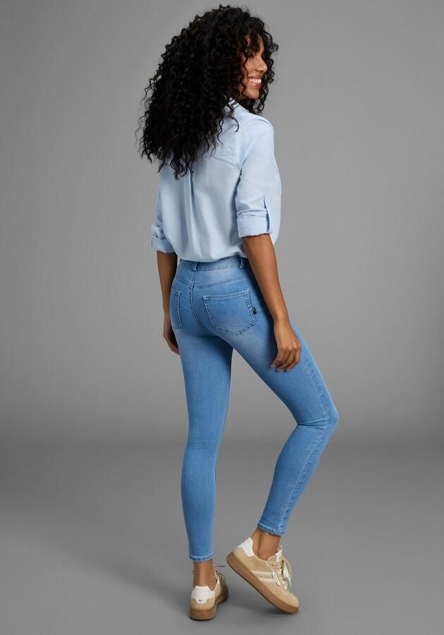 Arizona Skinny fit jeans Ultra Stretch extra-strak gesneden pasvorm modieuze used-wassing - Foto 6