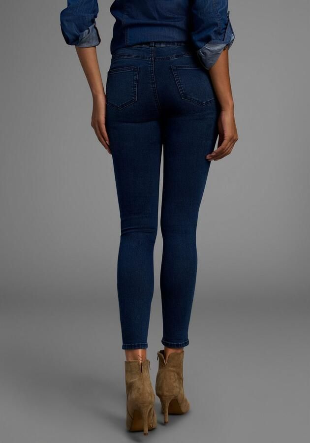 Arizona Skinny fit jeans Ultra Stretch extra-strak gesneden pasvorm modieuze used-wassing - Foto 3