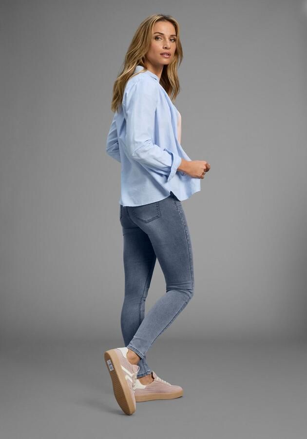 Arizona Skinny fit jeans Ultra Stretch extra-strak gesneden pasvorm modieuze used-wassing - Foto 3