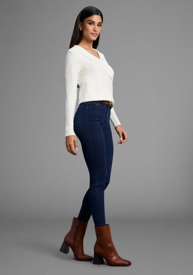Arizona Skinny fit jeans Ultra Stretch extra-strak gesneden pasvorm modieuze used-wassing - Foto 3