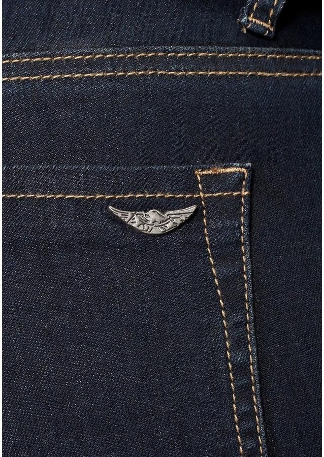 Arizona Skinny fit jeans Ultra Stretch extra-strakke been verloop normale taille met steekzakken