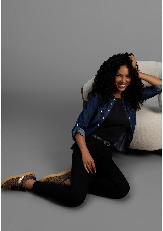 Arizona Skinny fit jeans Ultra Stretch extra-strakke been verloop normale taille met steekzakken