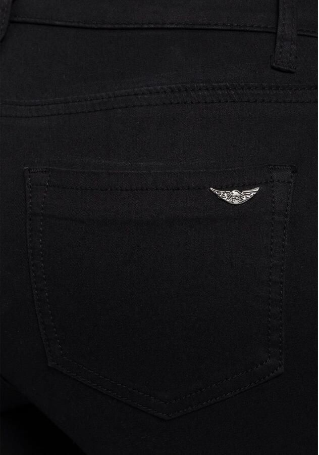 Arizona Skinny fit jeans Ultra Stretch skinny-fit met used-look-crinkles lage taille - Foto 3