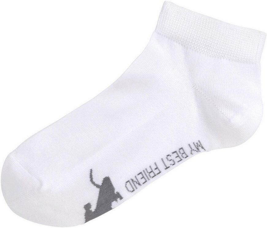 Arizona Sneakersokken met leuk potendesign onder de zool (set 5 paar) - Foto 2