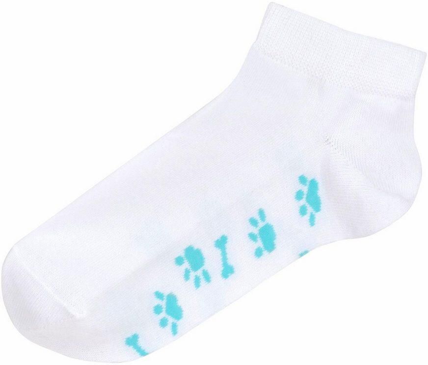 Arizona Sneakersokken met leuk potendesign onder de zool (set 5 paar)