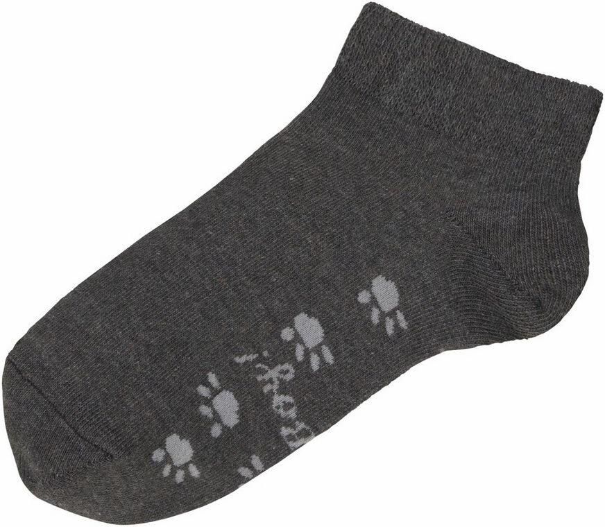 Arizona Sneakersokken met leuk potendesign onder de zool (set 5 paar)