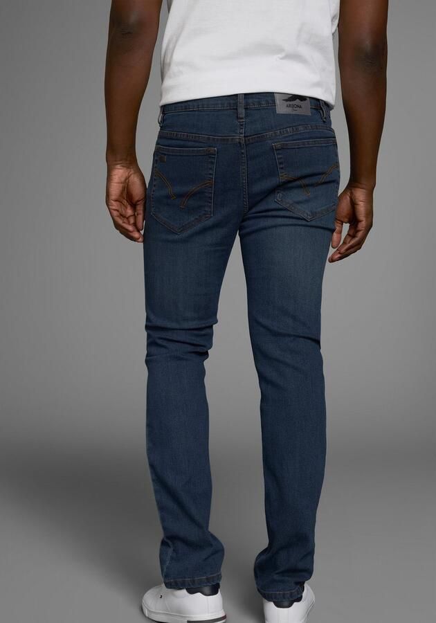 Arizona Straight jeans rechte pasvorm subtiele used-wassing lage taille - Foto 4