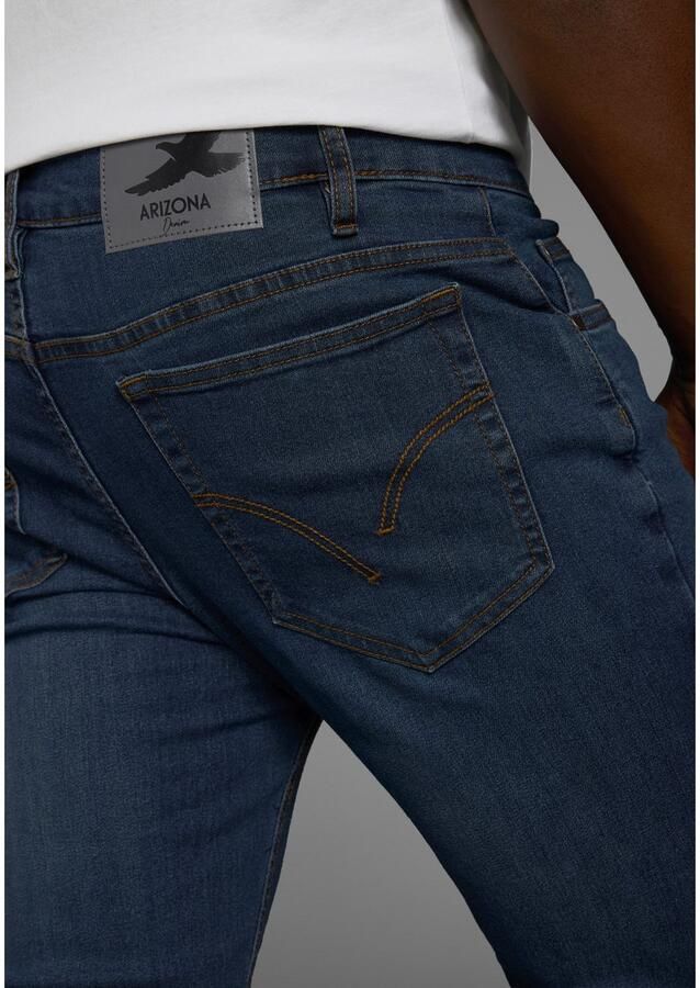 Arizona Straight jeans rechte pasvorm subtiele used-wassing lage taille - Foto 3