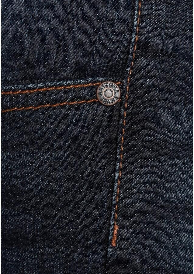 Arizona Stretch jeans rechte pijp lage taillehoogte met riemlussen - Foto 8