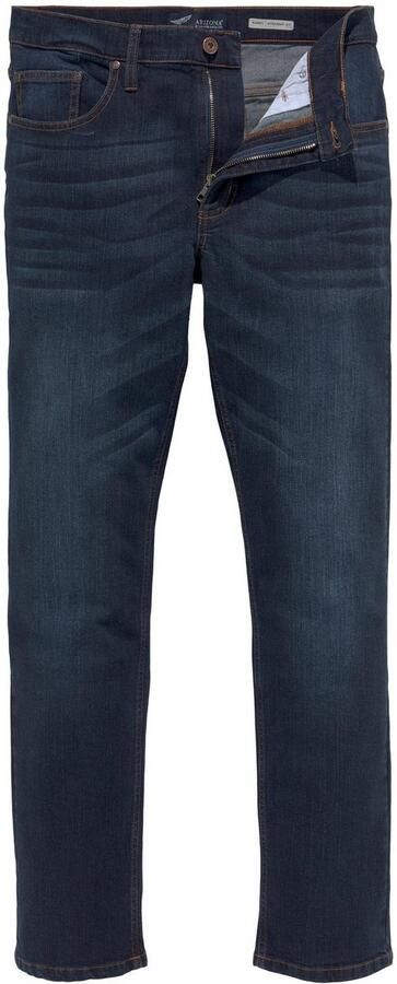 Arizona Stretch jeans rechte pijp lage taillehoogte met riemlussen - Foto 6