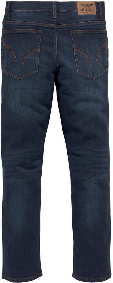 Arizona Stretch jeans rechte pijp lage taillehoogte met riemlussen - Foto 7