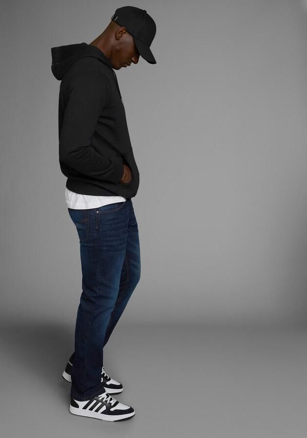 Arizona Stretch jeans rechte pijp lage taillehoogte met riemlussen - Foto 4