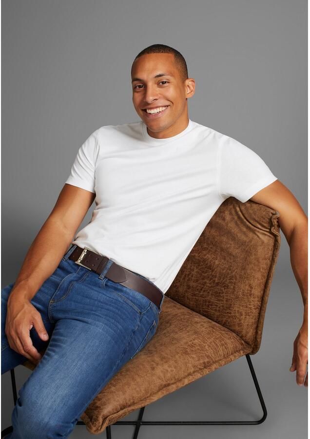 H.I.S Leren riem met dubbele gesp tot nieuwe collectie - Foto 3