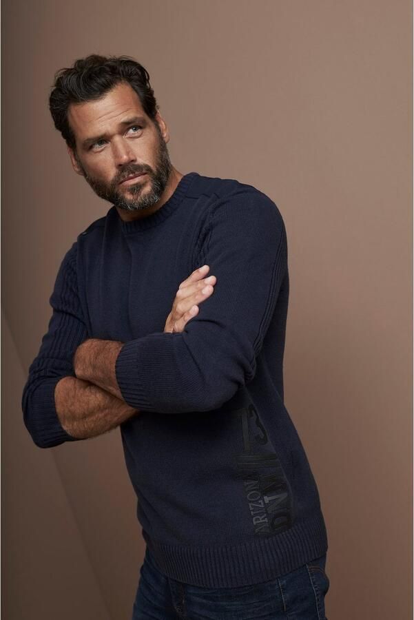 Arizona Stretch jeans Willis straight-fit lange pijpen met studs lage taille (set 2-delig) - Foto 7