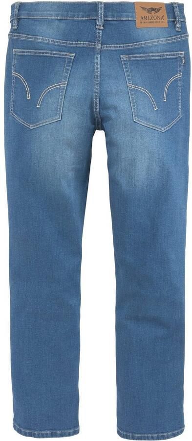 Arizona Stretch jeans Willis straight-fit lange pijpen met studs lage taille (set 2-delig) - Foto 8