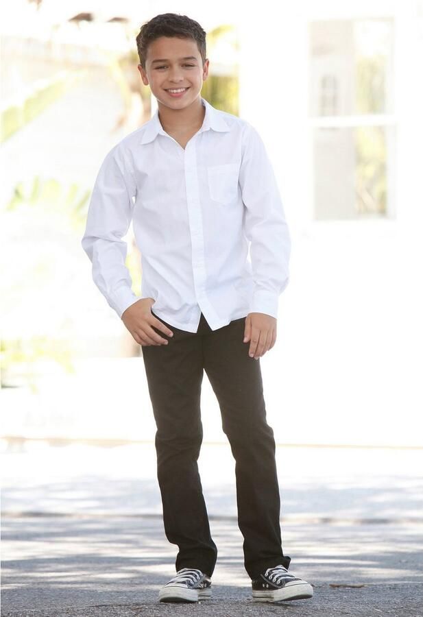 Arizona Stretchbroek Basic Jeans voor jongens regular fit met smalle pijpen - Foto 5