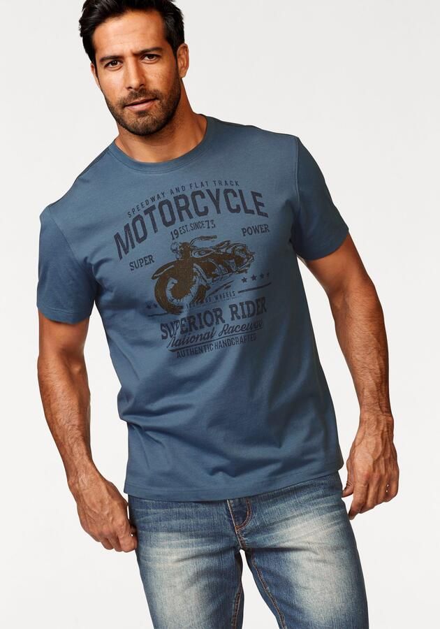 Arizona T-shirt Korte mouwen casual pasvorm bedrukt ronde hals casual - Foto 7