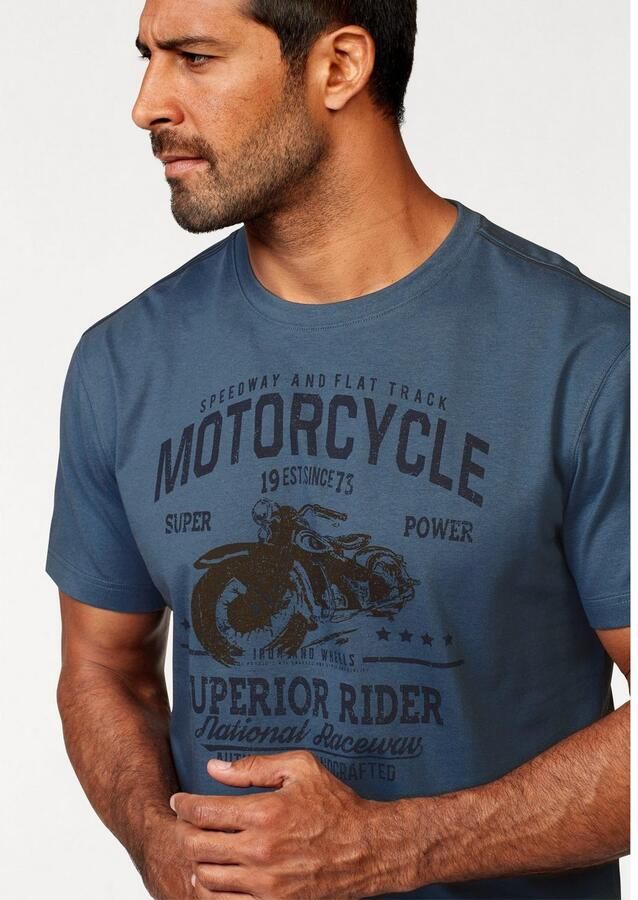 Arizona T-shirt Korte mouwen casual pasvorm bedrukt ronde hals casual - Foto 2