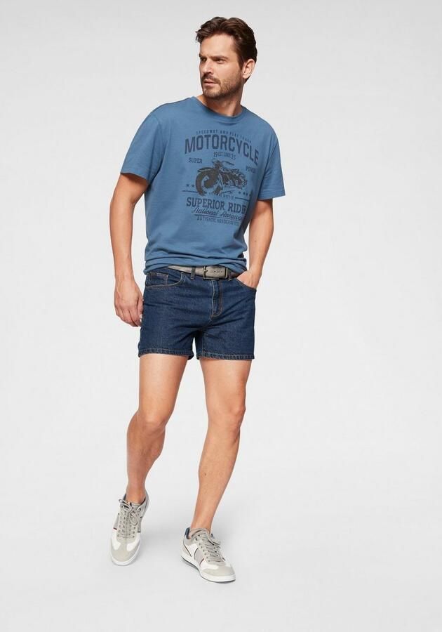 Arizona T-shirt Korte mouwen casual pasvorm bedrukt ronde hals casual - Foto 6