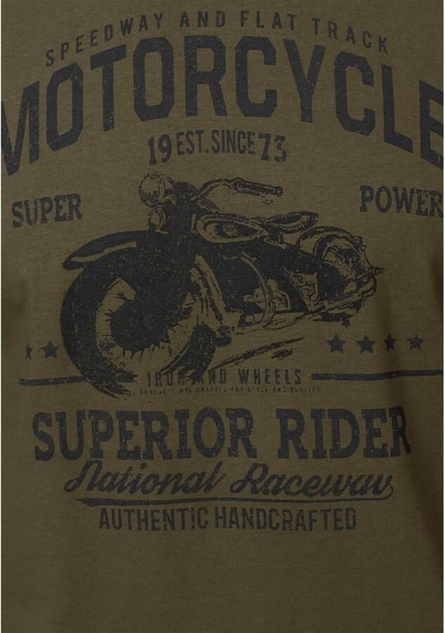 Arizona T-shirt Korte mouwen casual pasvorm bedrukt ronde hals casual - Foto 4