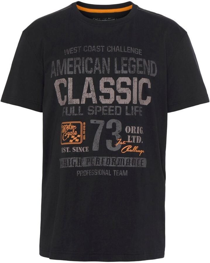 Arizona T-shirt Korte mouwen effen ronde hals van katoen - Foto 9