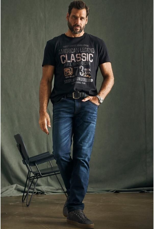 Arizona T-shirt Korte mouwen effen ronde hals van katoen - Foto 8