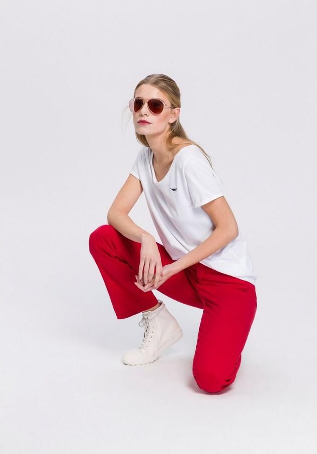 Arizona T-shirt Korte mouwen figuurvolgend basic-stijl van katoenmix - Foto 4