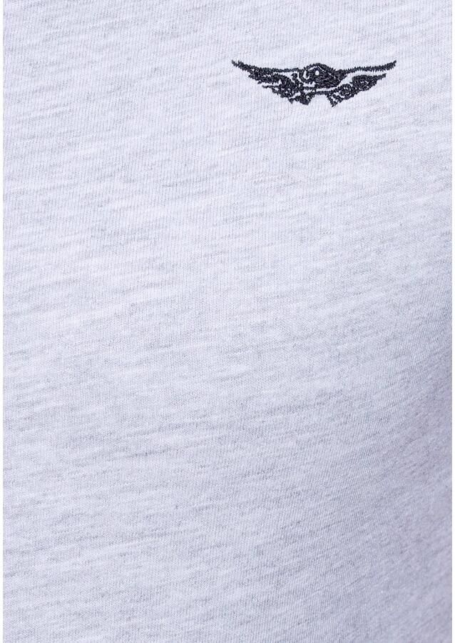 Arizona T-shirt Korte mouwen figuurvolgend basic-stijl van katoenmix - Foto 2