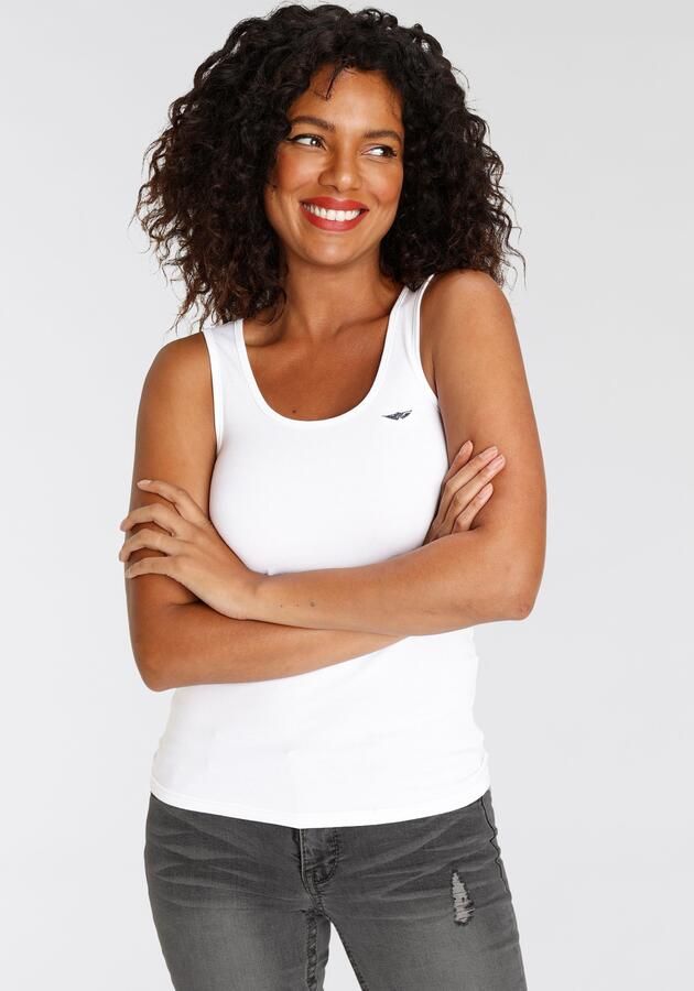 Arizona Tanktop met logoborduursel - Foto 8