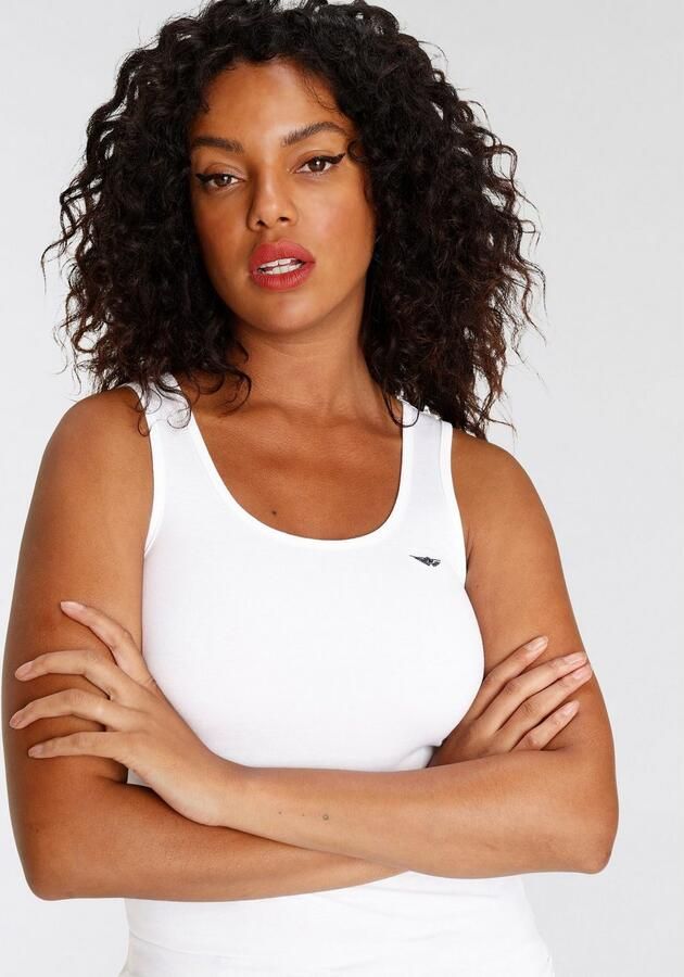 Arizona Tanktop met logoborduursel - Foto 5