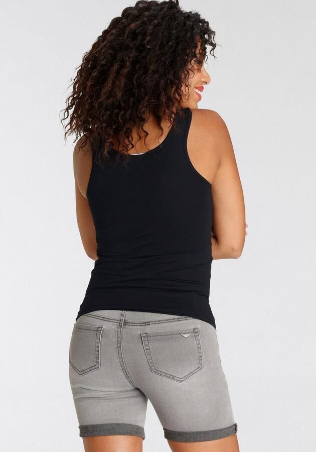 Arizona Tanktop met logoborduursel - Foto 4