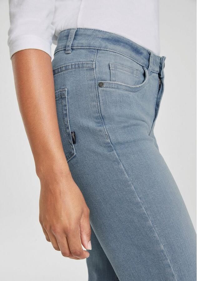 Arizona Wijde jeans wijde pasvorm used-look-wassing hoge taille - Foto 2