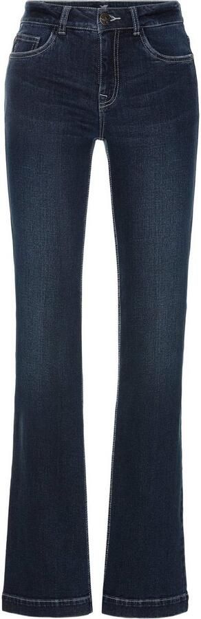 Arizona Wijde jeans wijde pasvorm used-look-wassing hoge taille - Foto 6