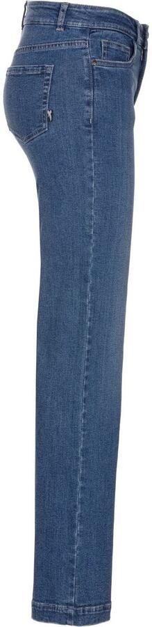 Arizona Wijde jeans wijde pasvorm used-look-wassing hoge taille - Foto 9