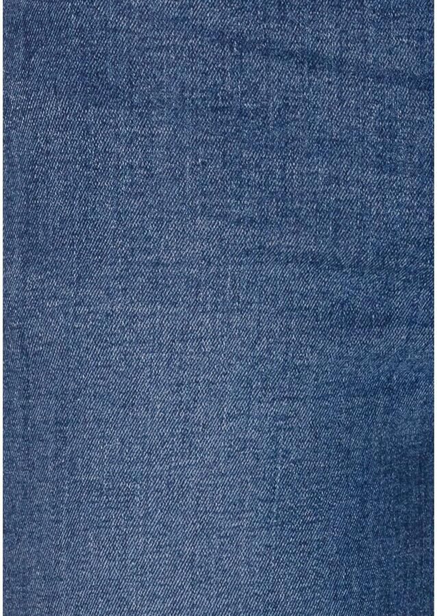 Arizona Wijde jeans wijde pasvorm used-look-wassing hoge taille