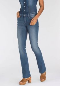 Arizona Bootcut jeans Met contrasterende stiksels Mid waist