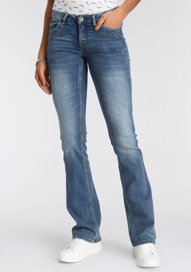 Arizona Bootcut jeans Met geren