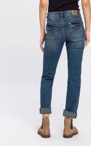 Arizona Rechte jeans Contrastnaden Mid waist