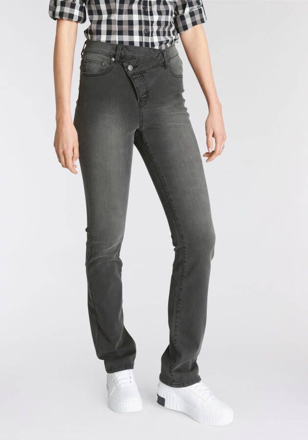 Arizona Rechte jeans crossed waist High Waist