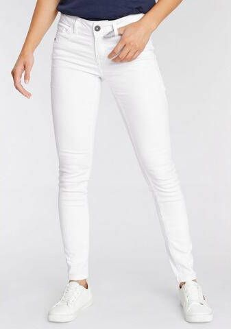 Arizona Skinny fit jeans Met geren extra-strakke been snit lage taille