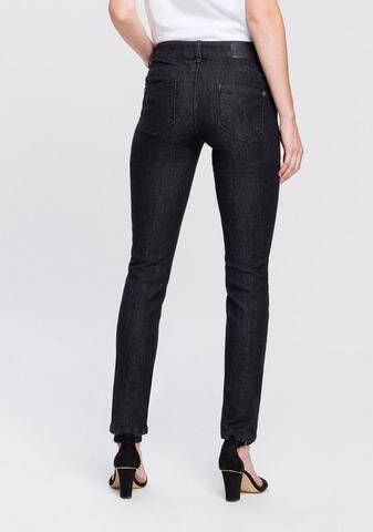 Arizona Skinny fit jeans Shaping skinny pasvorm normale taille in stretchkwaliteit used-look
