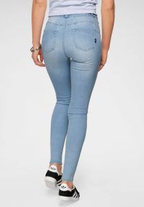 Arizona Skinny fit jeans Ultra Stretch Highwaist met vormgevende naden