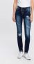 Arizona Slim fit jeans Met zichtbare schuine knoopsluiting - Thumbnail 1