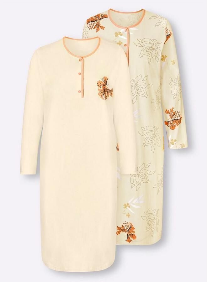 Ascafa Nachthemd n met korte mouwen - Foto 10