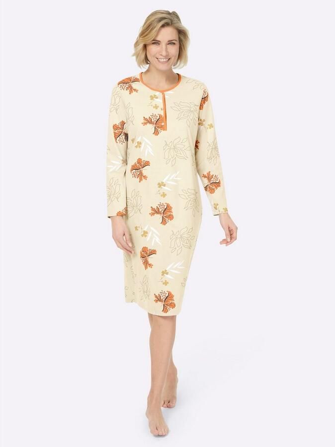 Ascafa Nachthemd n met korte mouwen - Foto 3