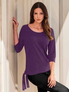 ASHLEY BROOKE by Heine Trui met ronde hals Trui